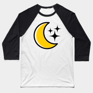 Moon Sparkle Baseball T-Shirt